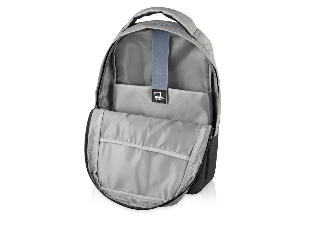 Рюкзак Fiji с отделением для ноутбука, серый/темно-серый (Cool Gray 9C/432C) - фото 3 - id-p112912617