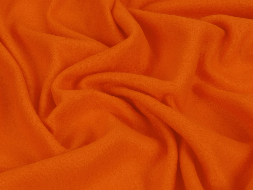 Плед из флиса Polar XL большой, оранжевый - фото 2 - id-p112914959