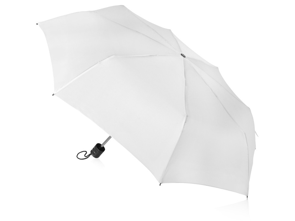 Зонт складной Columbus, механический, 3 сложения, с чехлом, белый - фото 2 - id-p112912734