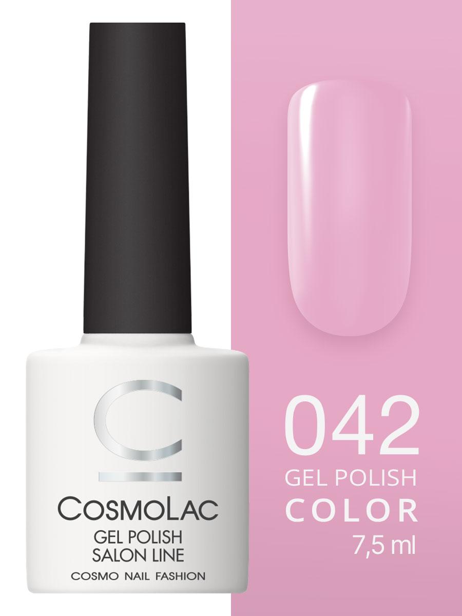 Cosmolac Гель-лак/Gel polish №42 Медовый месяц 7,5 мл - фото 1 - id-p106971646