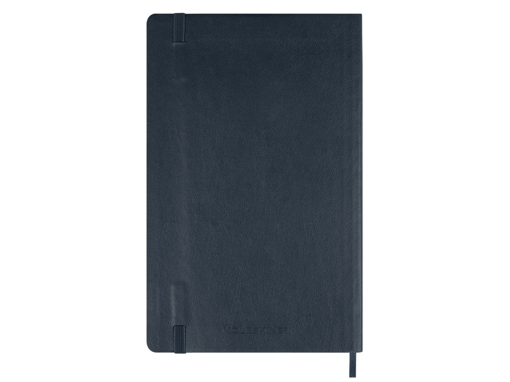 Записная книжка Moleskine Classic Soft (в линейку), Large (13х21см), сапфировый синий - фото 5 - id-p112918064