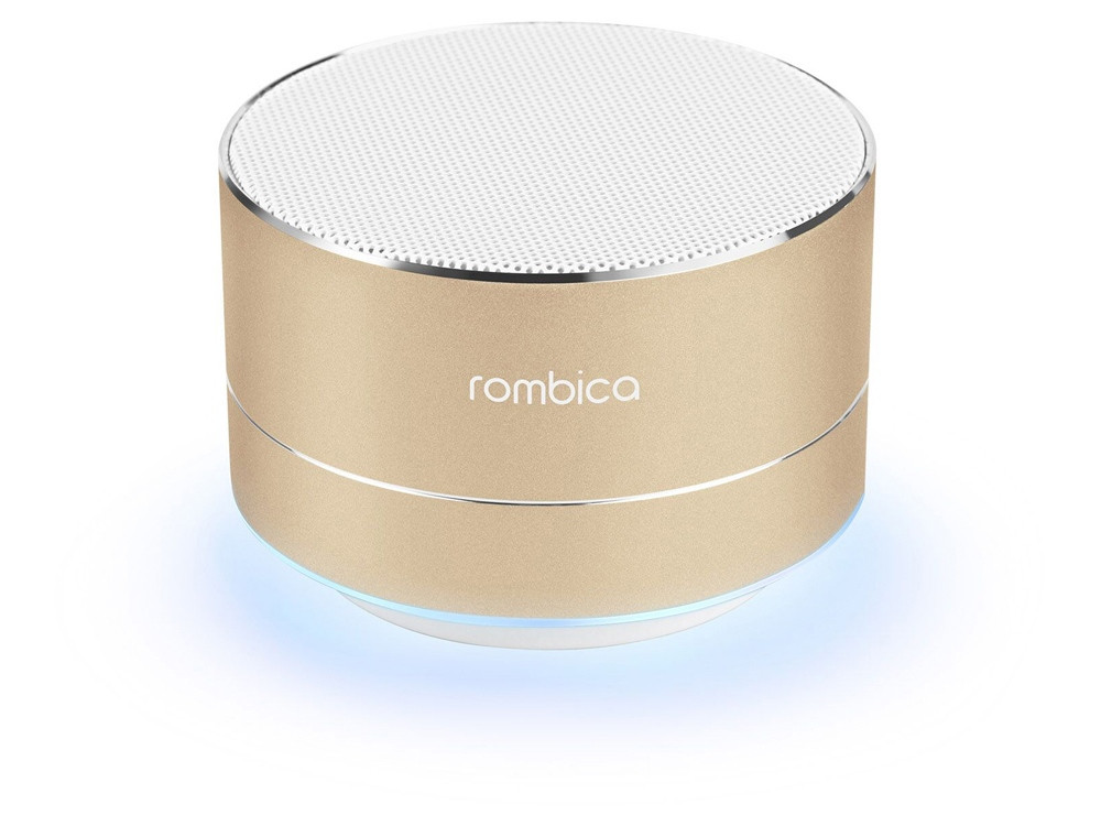 Портативная акустика Rombica Mysound BT-03 4C, золотистый - фото 1 - id-p112913448