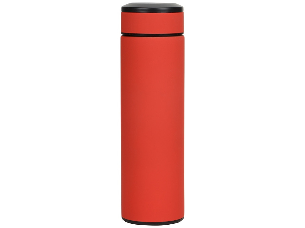Термос Confident с покрытием soft-touch 420мл, красный (P) - фото 3 - id-p112918118