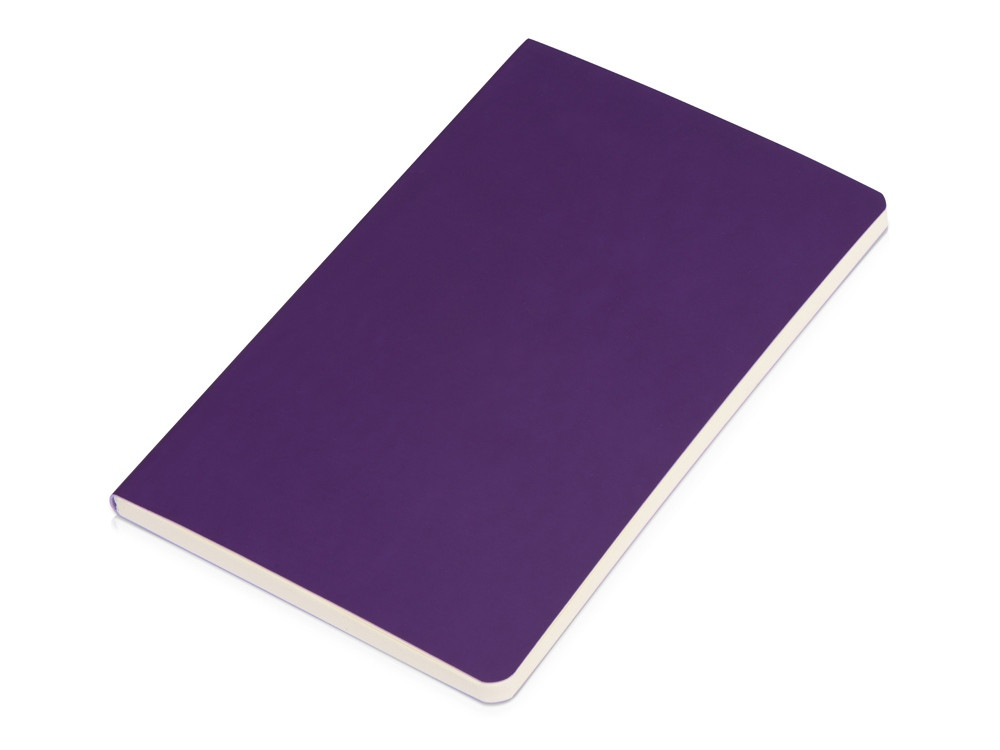 Блокнот А5 Softy 13*20,6 см в мягкой обложке, фиолетовый (Р) - фото 1 - id-p112917281