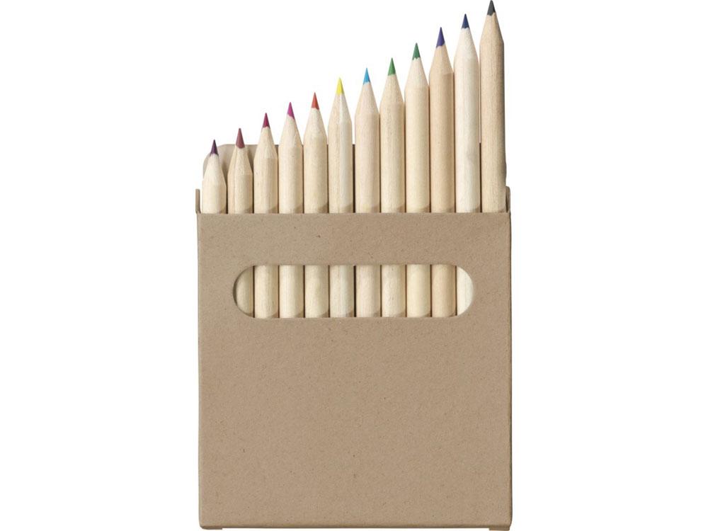 Набор карандашей для раскрашивания Artemaa с 12 предметами, натуральный - фото 2 - id-p112918234