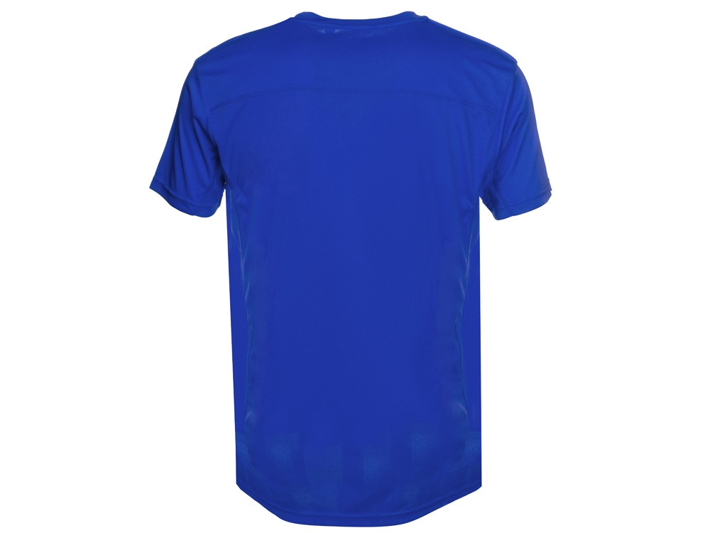 Мужская спортивная футболка Turin из комбинируемых материалов, классический синий - фото 9 - id-p112915265
