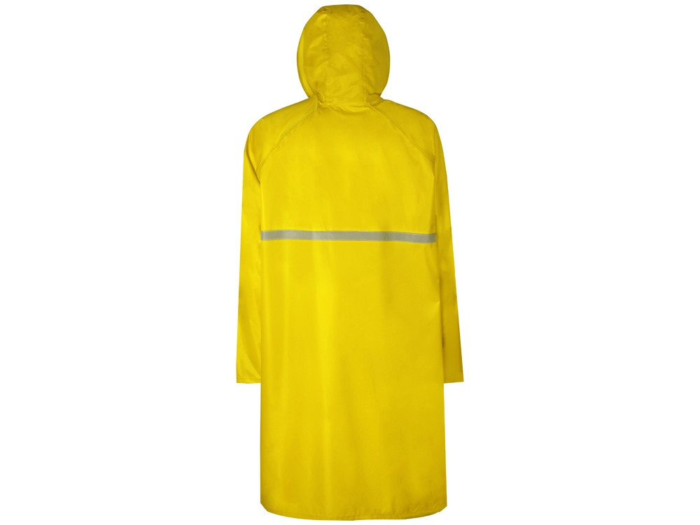 Длиный дождевик Lanai из полиэстера со светоотражающей тесьмой, желтый - фото 4 - id-p112915305