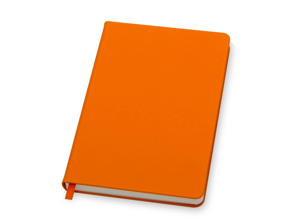 Бизнес-блокнот С3 софт-тач с магнитом, твердая обложка, 128 листов, оранжевый - фото 1 - id-p112918449