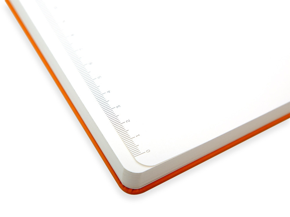 Бизнес-блокнот С3 софт-тач с магнитом, твердая обложка, 128 листов, оранжевый - фото 5 - id-p112918449