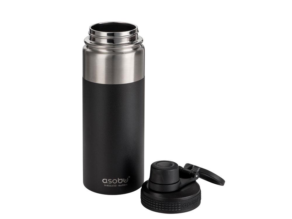 Термос Alpine flask, 530 мл, черный - фото 4 - id-p112915392
