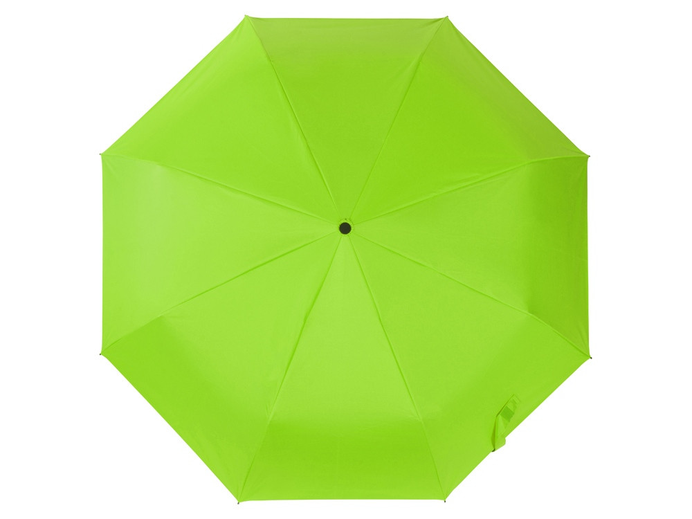 Зонт-автомат Dual с двухцветным куполом, зеленое яблоко/черный - фото 4 - id-p112917460