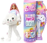Barbie Милашка-проявляшка Кукла Ягнёнок Барби, Cutie Reveal HKR03