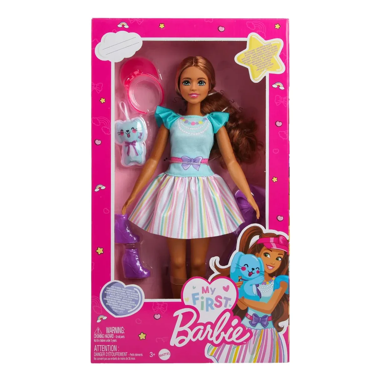 Barbie Моя первая Барби Кукла Тереза брюнетка HLL21 - фото 1 - id-p112919304