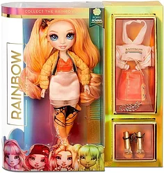 Rainbow High Кукла Оранжевая Радуга Поппи Рован с аксессуарами