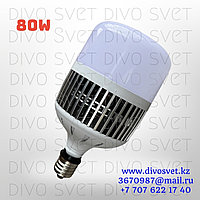 Светодиодная промышленная лампа E27 - E40 80 ватт. Замена ламп ДРЛ, ДНАТ. Led лампа E27-E40 80 w.