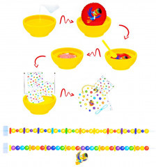 Набор для изготовления браслетов Cerealsly Cute Froot Loops