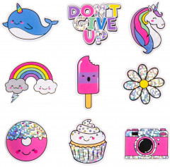 Набор для декорирования обуви «Rainbow Street Chic»