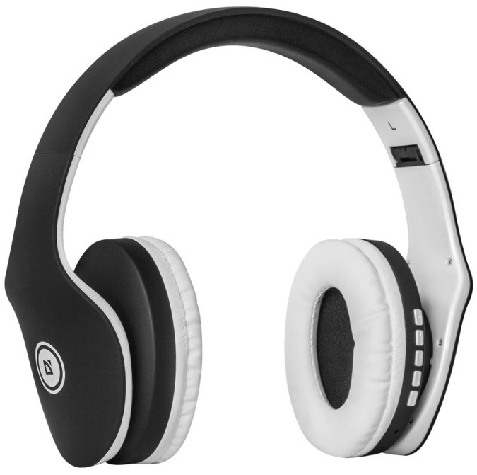 Наушники-гарнитура беспроводные Defender FreeMotion B525 черный+белый, BT, фото 1