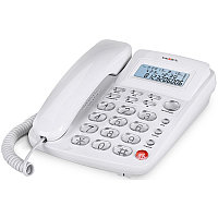 Сымды телефон Texet TX-250 ақ