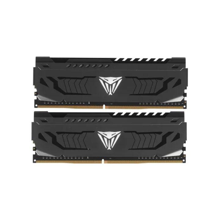 Модуль памяти Patriot Viper Steel, PVS416G320C6K, DDR4, DIMM, 16Gb, KIT, 2x8Gb, 3200Mhz, CL16