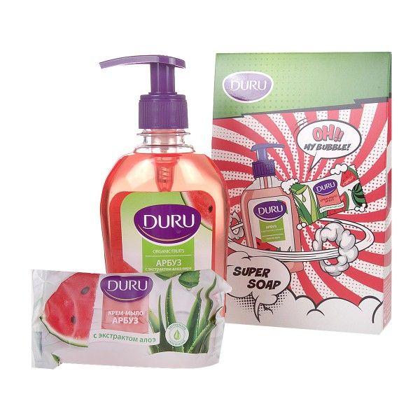 Подарочный набор Duru Super Soap Жидкое мыло и Туалетное мыло - фото 2 - id-p112925518