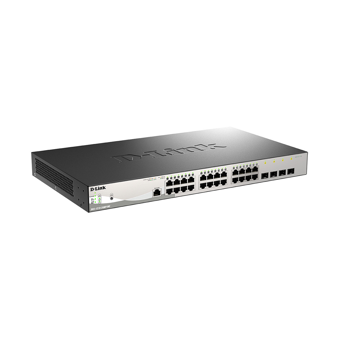 Коммутатор D-Link DGS-1210-28MP/ME/B2A купить в Алматы по низкой цене
