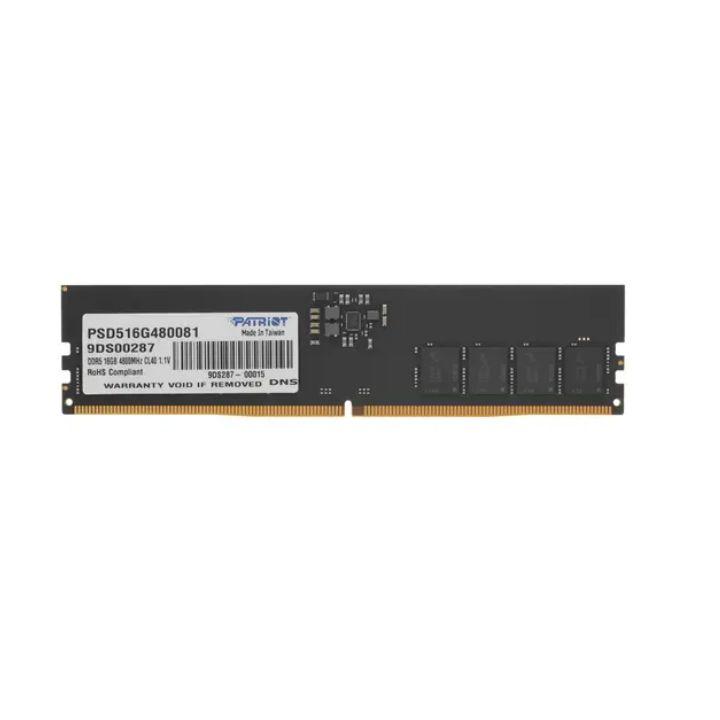 Модуль памяти Patriot SL, PSD516G480081, DDR5, 16 GB ,DIMM <4800MHz> CL40