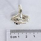 Серьги из серебра с фианитами Индия L903, фото 3