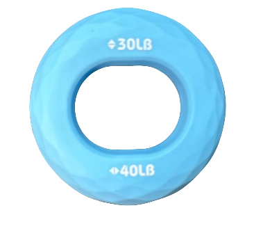 Эспандер кольцевой (Голубой) 30-40LB - фото 2 - id-p112926023