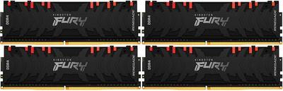 Модуль памяти Kingston Fury Renegade RGB KF432C16RBAK4/32 DDR4 DIMM 32Gb KIT (4x8) 3200 MHz CL16