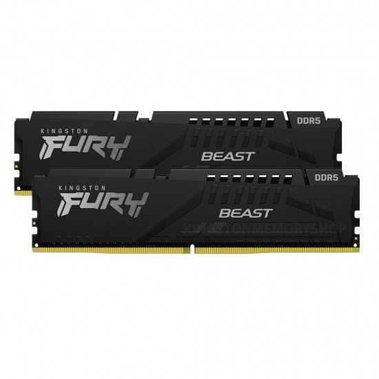 Модуль памяти Kingston Fury Beast KF552C40BBK2-16 DDR5 DIMM 16Gb Kit(2x8) 5200 MHz CL40
