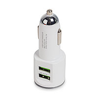 Автомобильдік зарядтағыш LDNIO DL-C29 2*USB Lightning Ақ