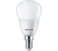 LED Лампа P45 "Шар" Ecohome 5W 500lm 4000К E14 PHILIPS (24) NEW