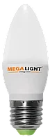 LED ЛАМПА C37 "Свеча" 7W 630Lm 230V 4000K E14 MEGALIGHT (10/100)