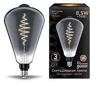 Лампа Gauss LED Filament ST164 8.5W Е27 165lm 1800К gray flexible 157802005