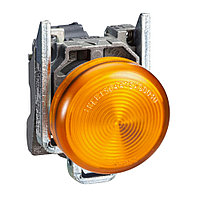 Сигн. лампа Ø 22 мм - IP65 - жёлтый - встр. светодиод - 24 В - клеммы - ATEX XB4BVB5EX