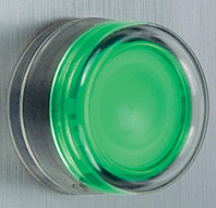 Кнопка, выступающий, зеленый, Ø22, пружинный возврат, с колпачком, без маркировки, 1 НО XB5AP31