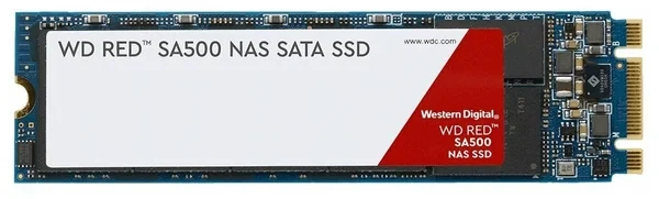 Твердотельный накопитель SSD 500 Gb M.2 2280 6Gb/s WD Red WDS500G1R0B 3D TLC - фото 1 - id-p112936999