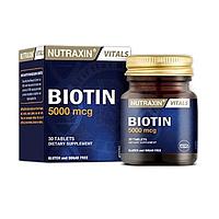 Biotin (Биотин) Nutraxin 5000mcg для оздоровления кожи, ногтей волос