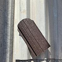 Штакетник металлический (8019) 105мм V-mat 0.5мм