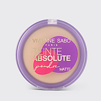 Vivienne Sabo Пудра компактная матирующая/ Mattifying Pressed powder/ Poudre Matifiante compacte Teinte