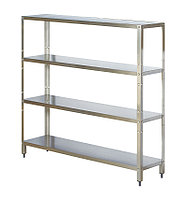 Стеллаж нержавеющая сталь 1200*400*1530 мм
