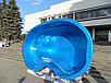 Композитный бассейн Лагуна (Длина: 4.00 м., ширина: 2.80 м., глубина: 1.50 м., синий), фото 2