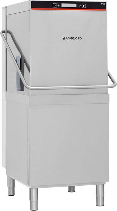 Купольная посудомоечная машина под кассеты 50x50 см, с дозатором ополаскивающих и моющих средств, дренажная - фото 1 - id-p112897962