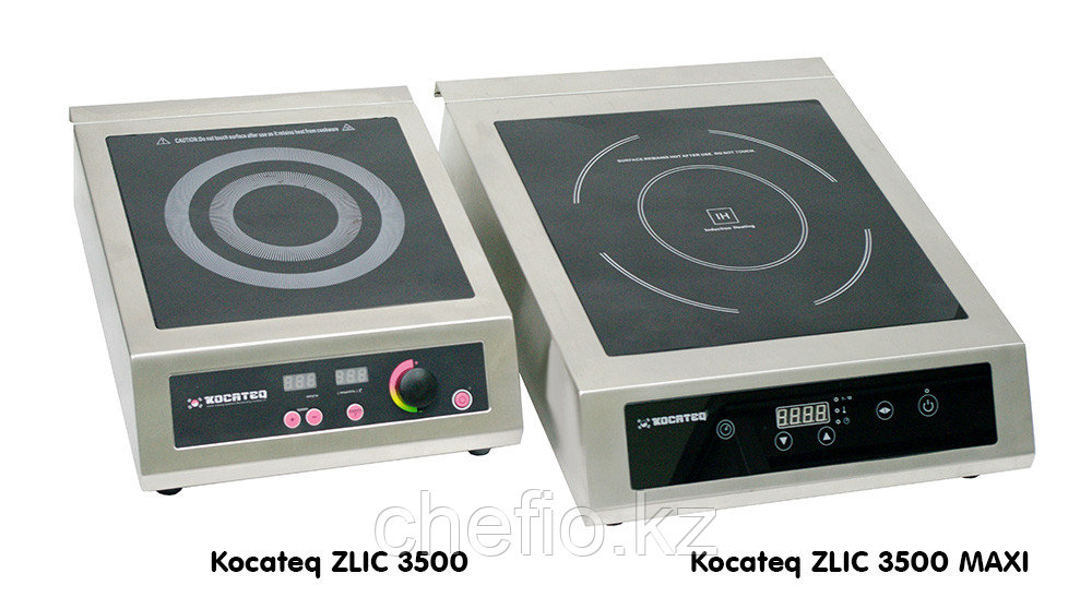 Плита индукционная настольная с 1 зоной нагрева (3,5 кВт) Kocateq ZLIC 3500 MAXI - фото 2 - id-p112900845