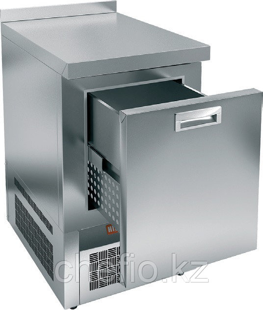 Стол холодильный c 1 выдвижной секцией и столешницей из нержавеющей стали 70*56,5*85 см Hicold GNE 1/TN BOX - фото 2 - id-p112899315