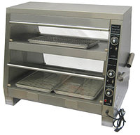 Kocateq DH 110 EW жарығы бар, екі ярусты, жылу тасымалдағыш витрина