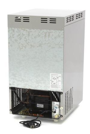 Льдогенератор гранулированного льда 150 кг/сут, бункер 40 кг, с корпусом из нержавеющей стали Koreco AZ MS 150 - фото 3 - id-p112900500