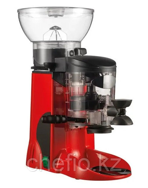 Кофемолка с бункером для зерна 1 кг, счетчиком помолотого кофе, с красным корпусом из ABS пластика Cunill - фото 2 - id-p112900518
