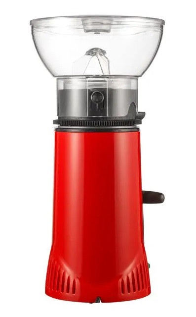 Кофемолка с бункером для зерна 1 кг, счетчиком помолотого кофе, с красным корпусом из ABS пластика Cunill - фото 3 - id-p112900518